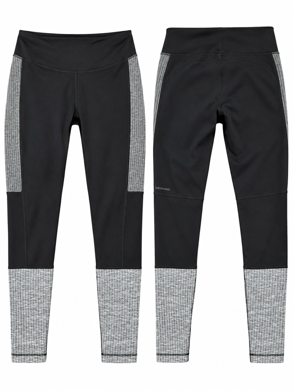 Women’s Black and Gray Performance Leggings